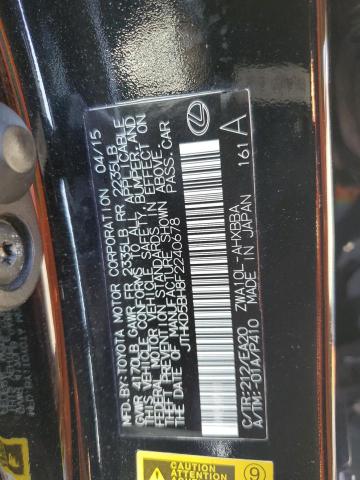 2015 LEXUS CT 200 JTHKD5BH8F2240678