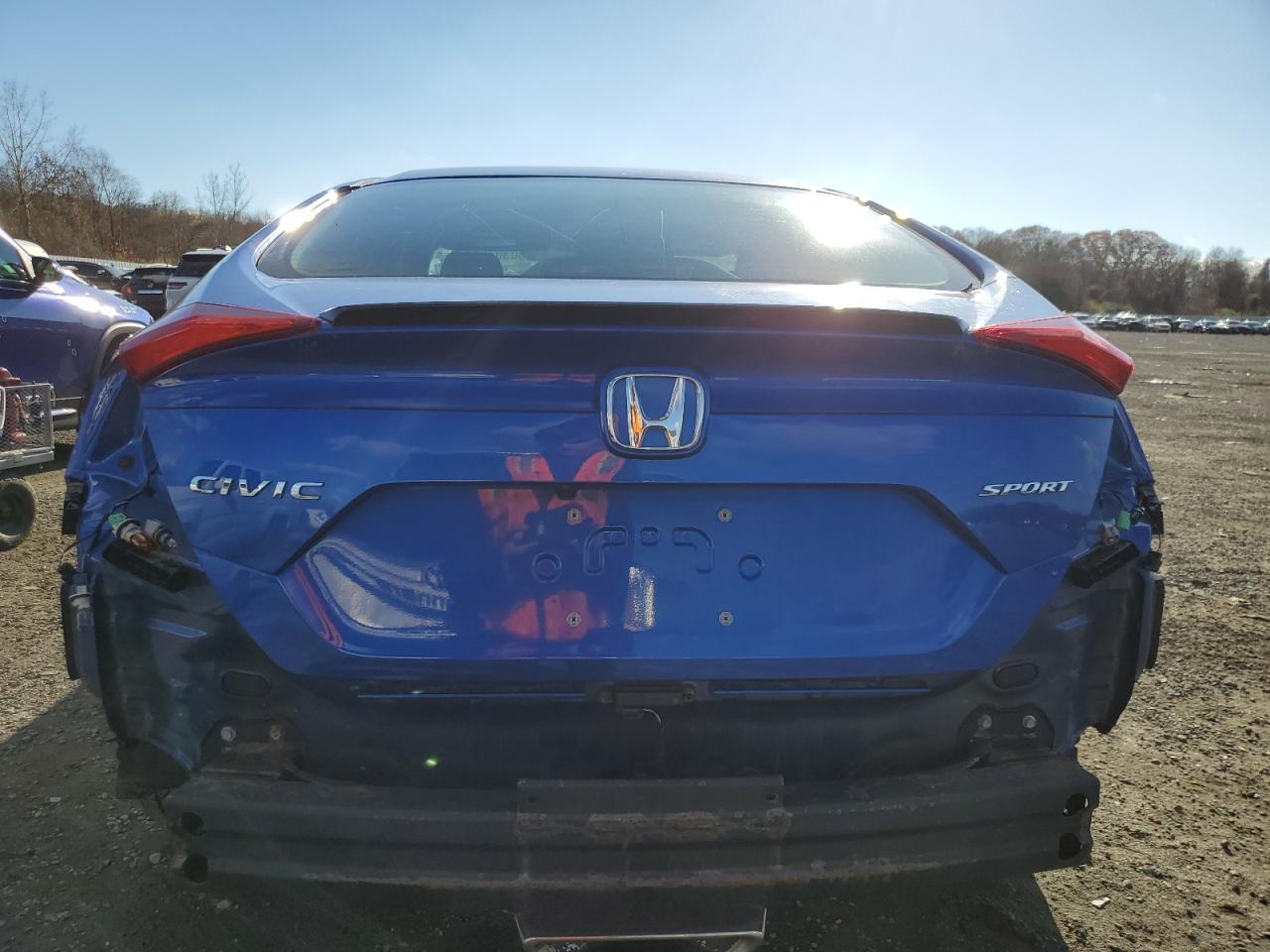 Lot #2986065097 2021 HONDA CIVIC SPOR