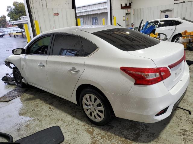 NISSAN SENTRA S 2017 white  gas 3N1AB7AP3HY343988 photo #3