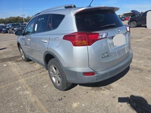 TOYOTA RAV4 XLE 2015 silver 4dr spor gas 2T3WFREV7FW145218 photo #4