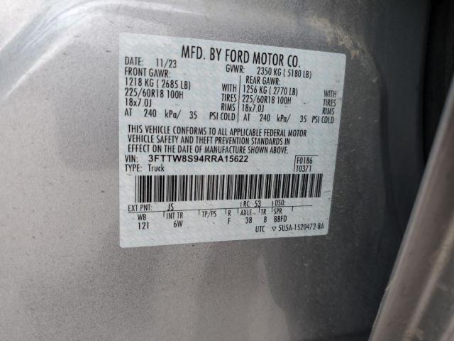 2024 FORD MAVERICK L 3FTTW8S94RRA15622