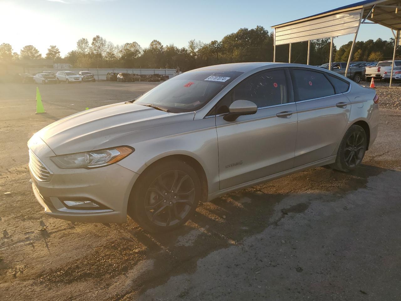 Lot #3020086605 2018 FORD FUSION SE