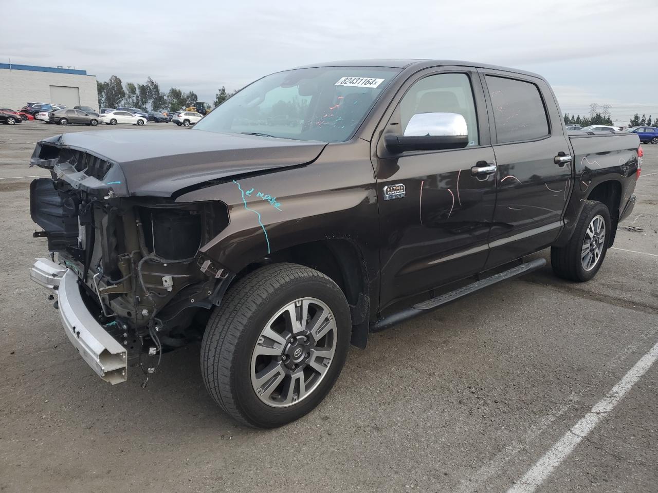 Lot #3042049201 2021 TOYOTA TUNDRA CRE