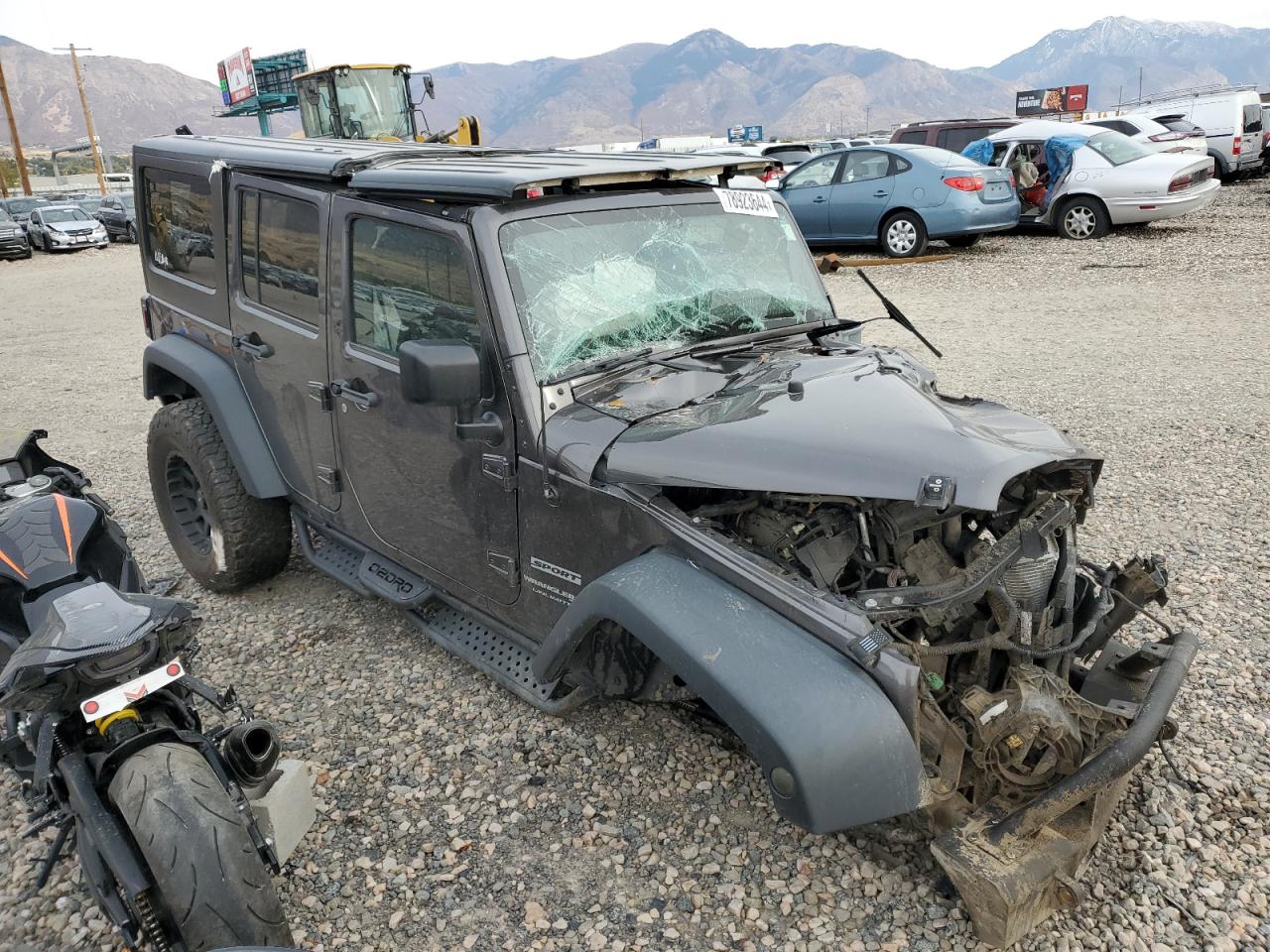 Lot #3024715570 2018 JEEP WRANGLER U