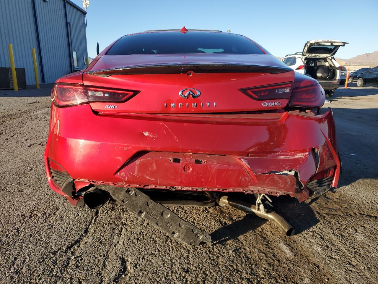 Lot #3024395543 2017 INFINITI Q60 RED SP