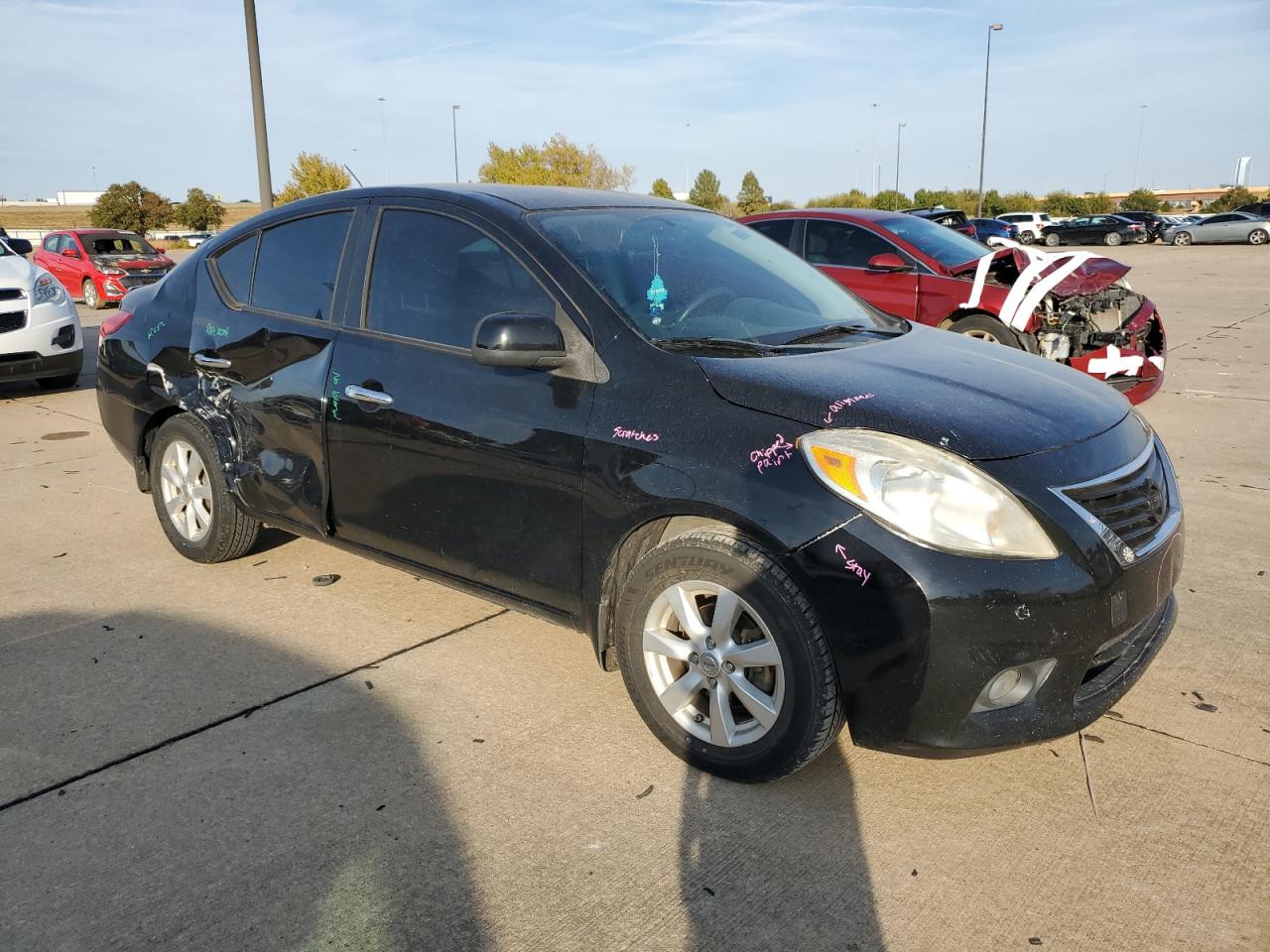 Lot #2959673909 2012 NISSAN VERSA S