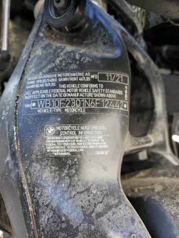 2022 BMW K1600 GT WB10F2301N6F12442