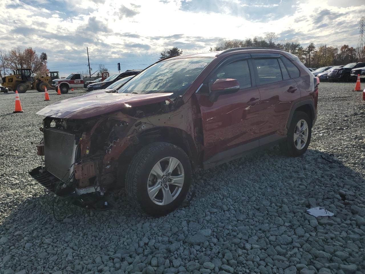 Lot #3033350844 2020 TOYOTA RAV4 XLE