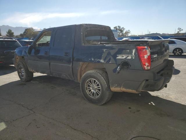 CHEVROLET AVALANCHE 2004 blue crew pic gas 3GNEK12T44G206492 photo #3