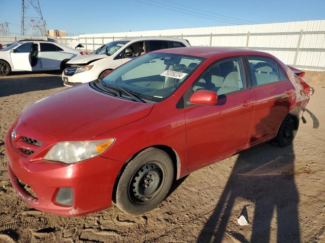 TOYOTA COROLLA BA 2011 red  gas 2T1BU4EE5BC543572 photo #1