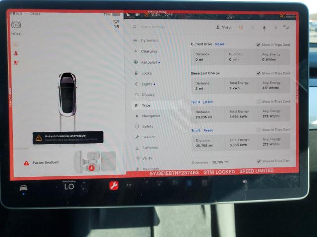 2022 TESLA MODEL 3 - 5YJ3E1EB7NF237463