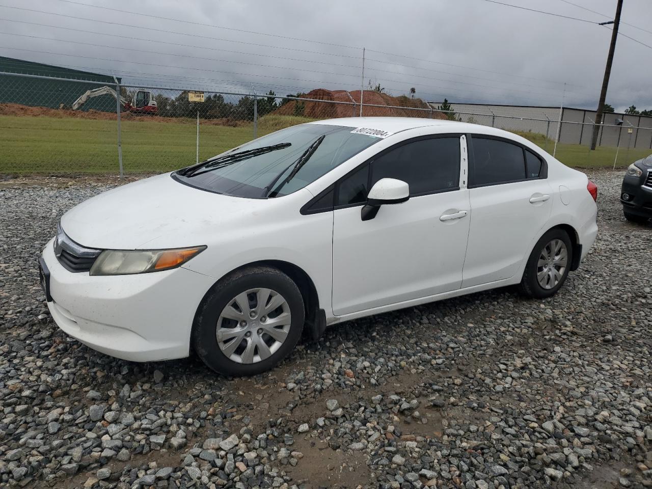 Lot #3029638092 2012 HONDA CIVIC LX