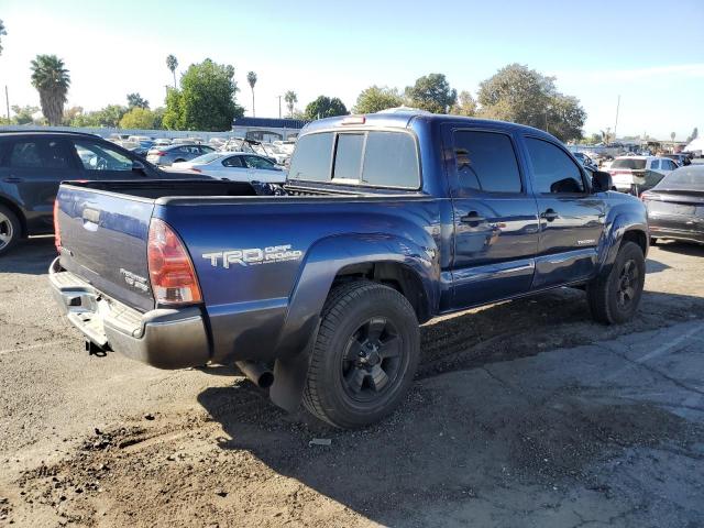 TOYOTA TACOMA DOU 2007 blue crew pic gas 5TEJU62N77Z365404 photo #4