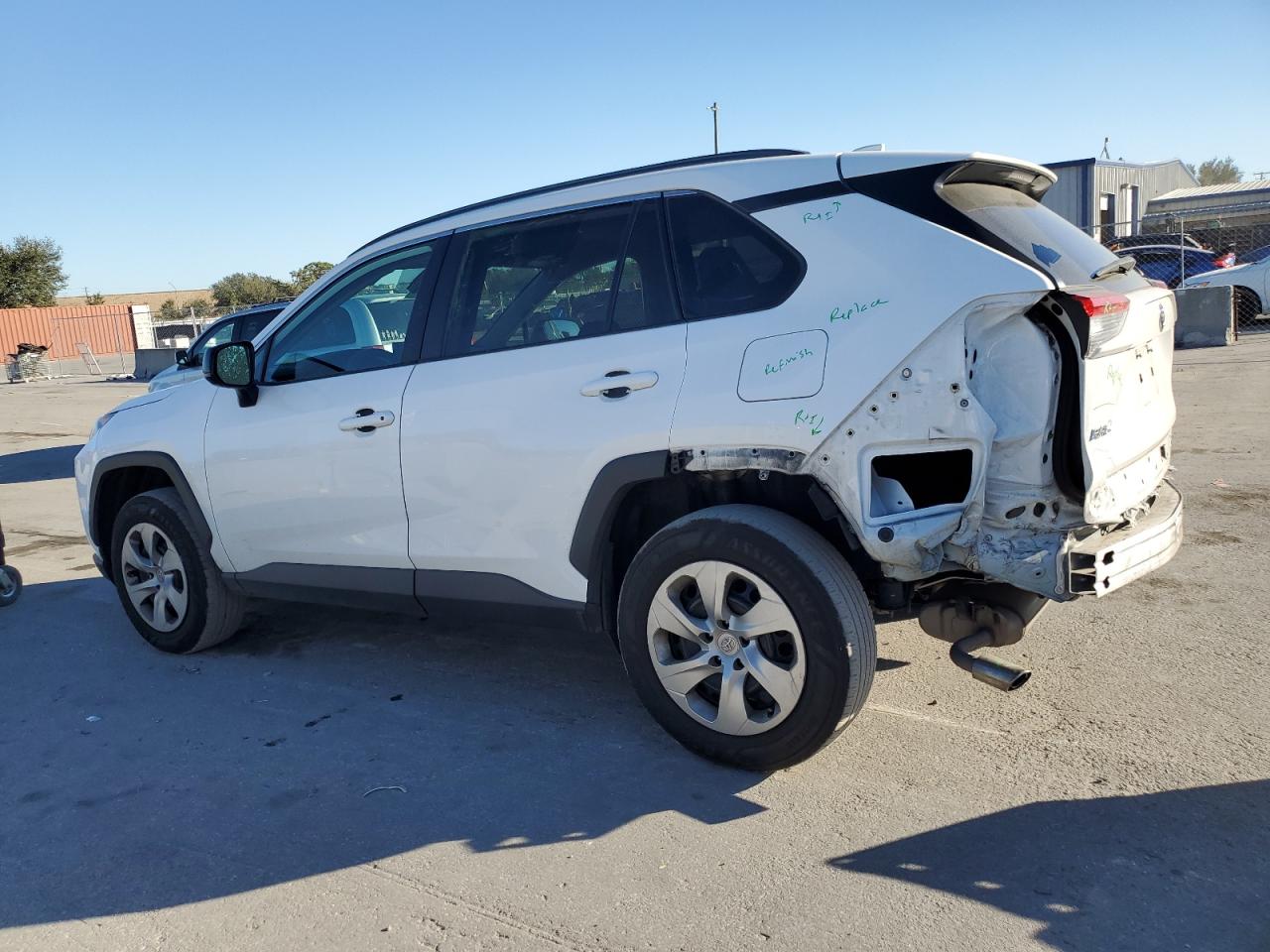 Lot #3033266829 2021 TOYOTA RAV4 LE