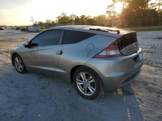 HONDA CR-Z EX 2011 gray  hybrid engine JHMZF1C66BS015846 photo #3