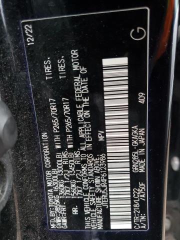 2023 TOYOTA 4RUNNER SE - JTERU5JR4P6123986