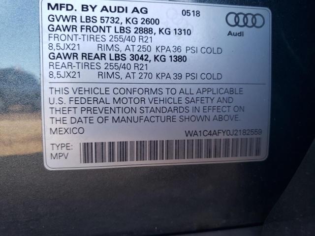 2018 AUDI SQ5 PRESTI - WA1C4AFY0J2182559
