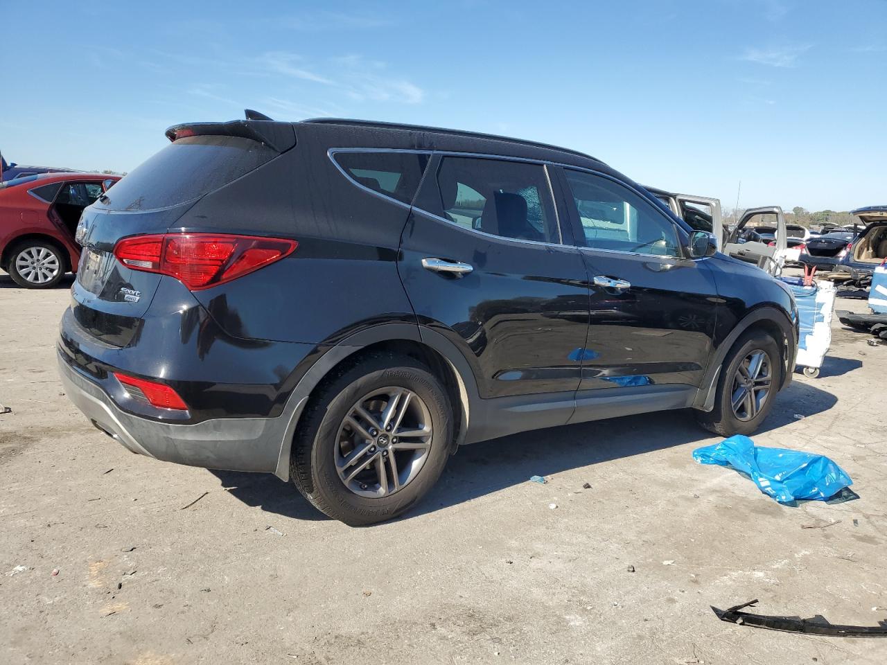 Lot #2986948904 2017 HYUNDAI SANTA FE S