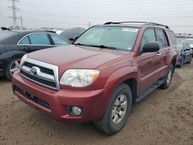 TOYOTA 4RUNNER SR 2006 red  gas JTEZU14R468064302 photo #1