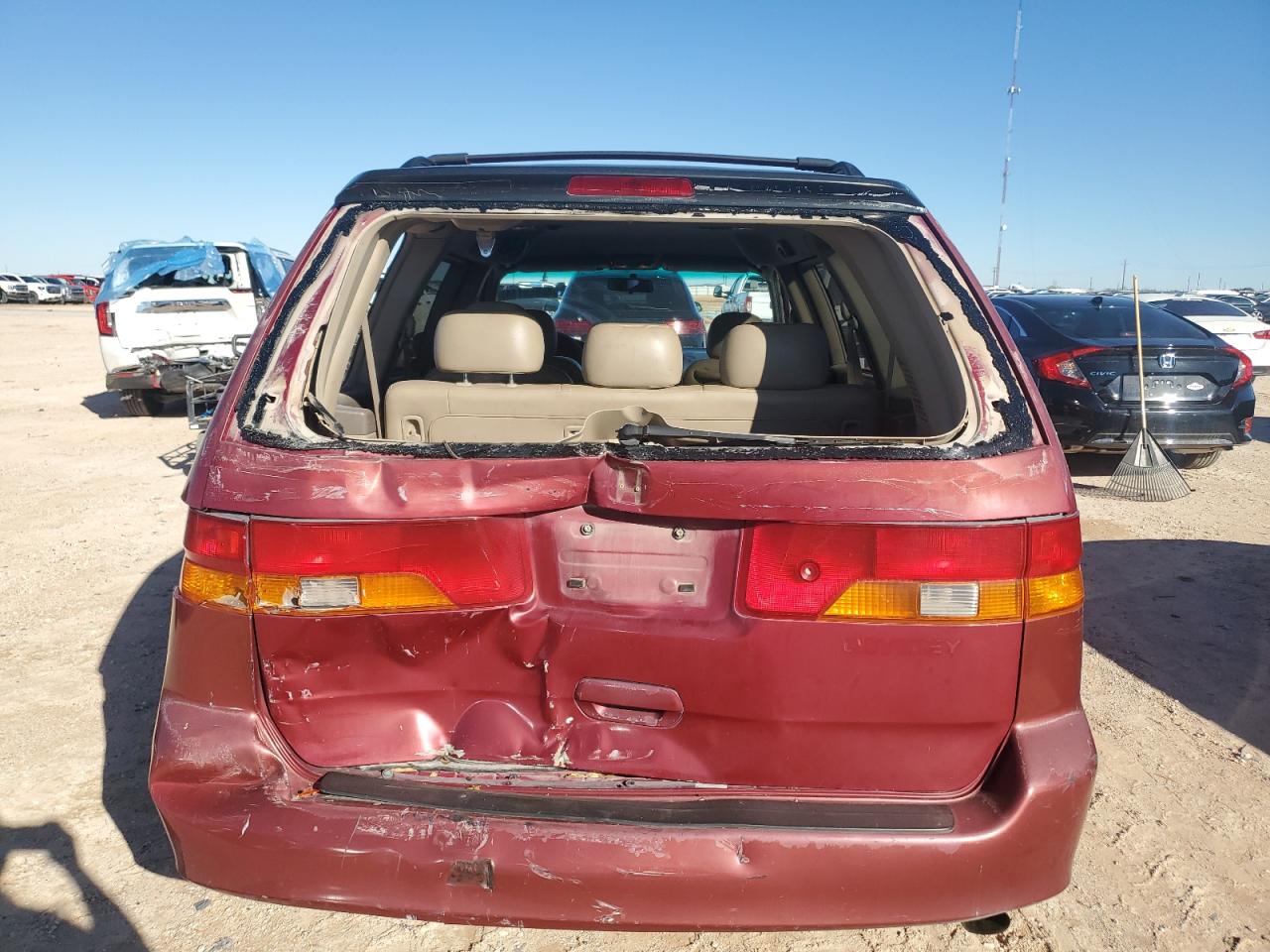 Lot #3017288588 2004 HONDA ODYSSEY EX