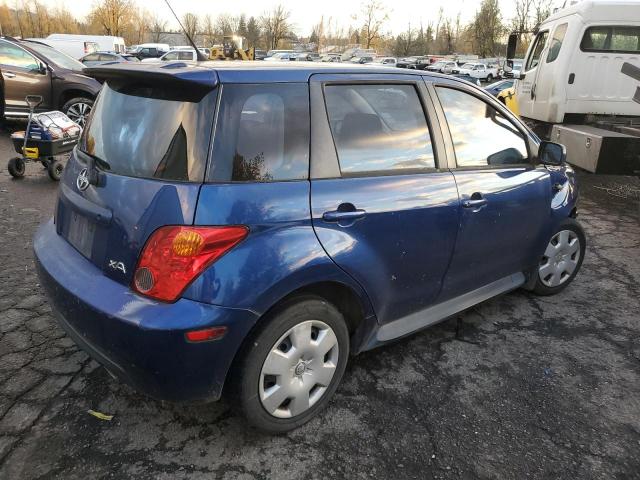 TOYOTA SCION XA 2005 blue  gas JTKKT604950123902 photo #4