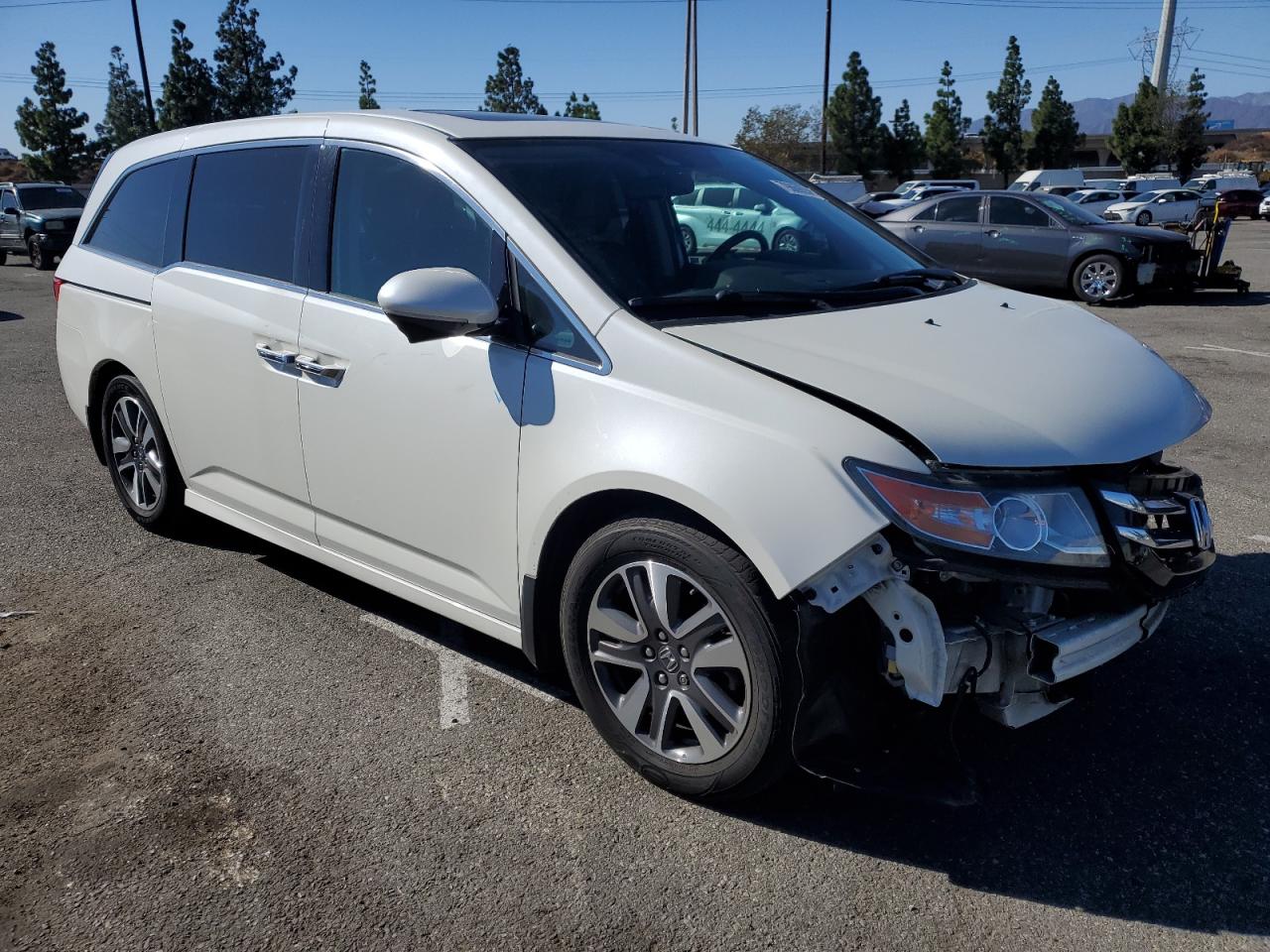 Lot #2986371174 2015 HONDA ODYSSEY TO