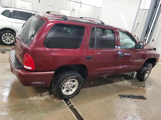 DODGE DURANGO 2001 burgundy  gas 1B4HS28Z21F517176 photo #4