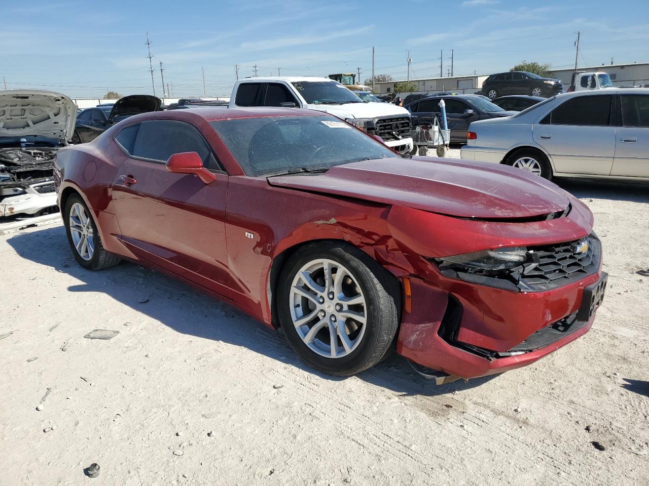 Lot #3026221289 2021 CHEVROLET CAMARO LS