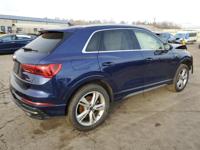 AUDI Q3 PREMIUM 2022 blue  gas WA1EECF36N1033784 photo #4