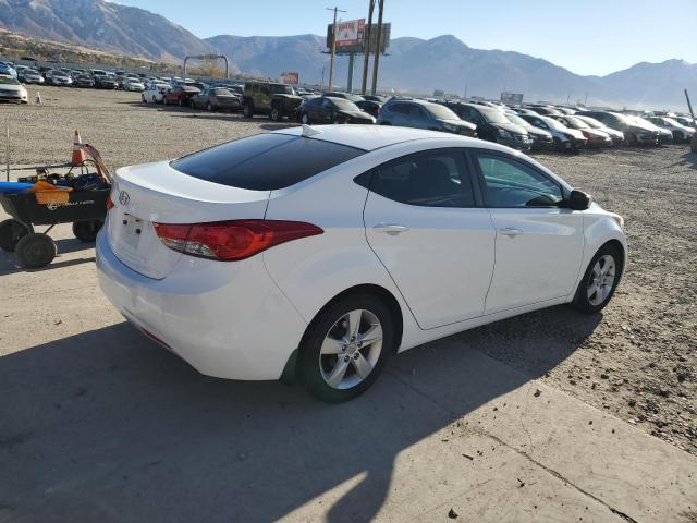 HYUNDAI ELANTRA GL 2013 white  gas 5NPDH4AE8DH315536 photo #4