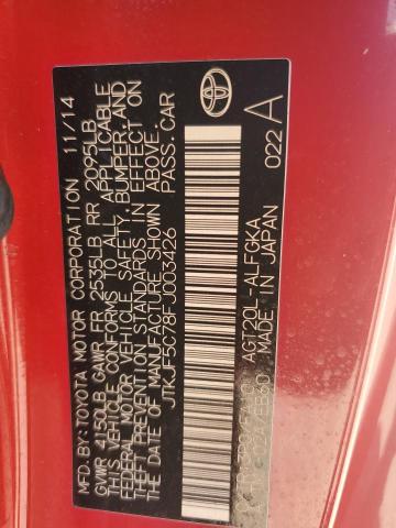 2015 TOYOTA SCION TC - JTKJF5C78FJ003426