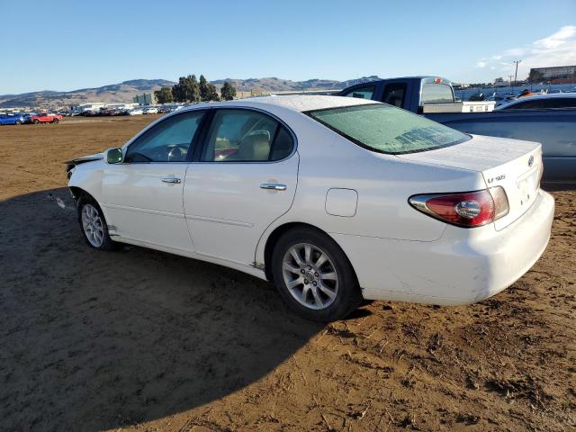 LEXUS ES 300 2003 white  gas JTHBF30G830098963 photo #3