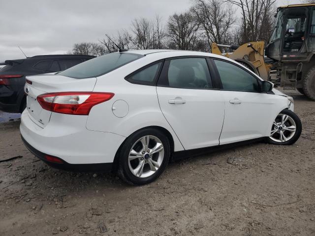 FORD FOCUS SE 2014 white  gas 1FADP3F24EL198021 photo #4