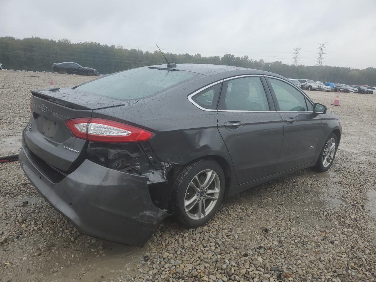 Lot #2974706184 2015 FORD FUSION TIT