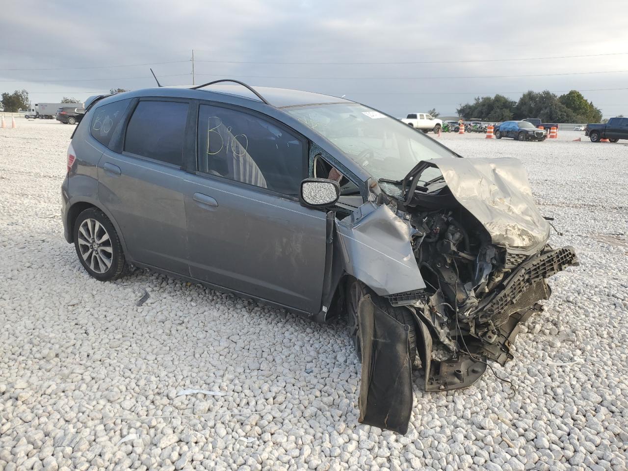 Lot #3031884440 2013 HONDA FIT SPORT