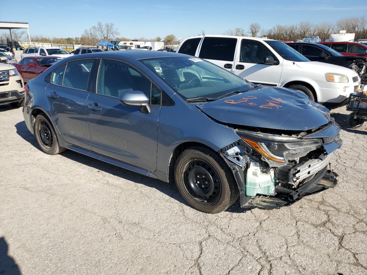 Lot #2988712433 2020 TOYOTA COROLLA LE