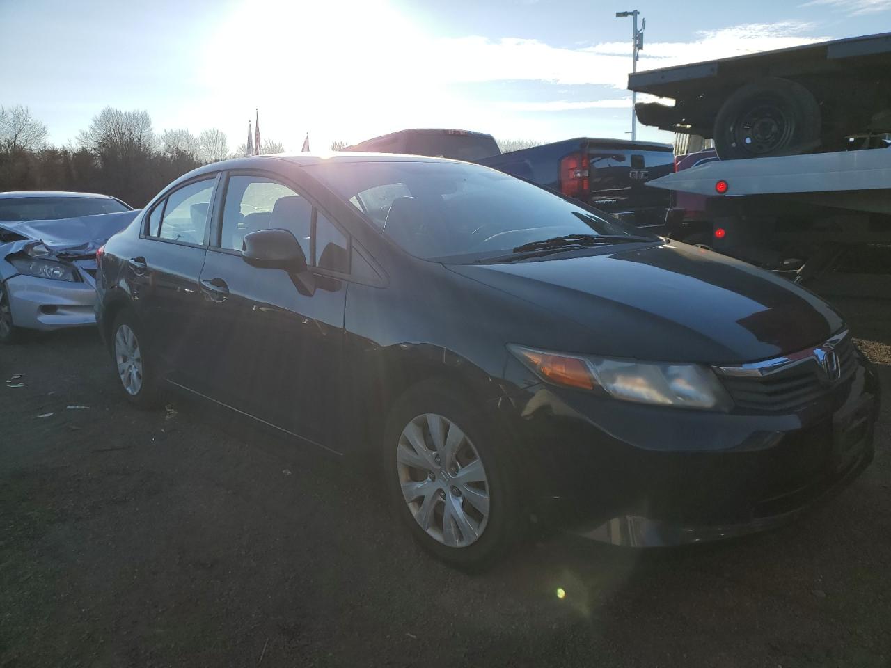 Lot #2996489855 2012 HONDA CIVIC LX