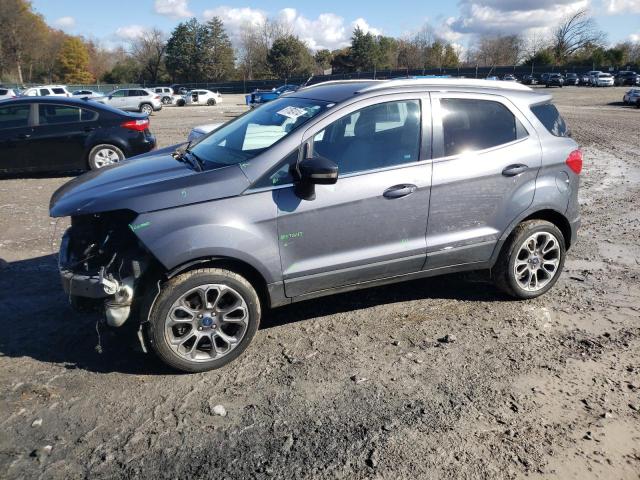 FORD ECOSPORT T 2018 gray  gas MAJ6P1WL9JC160297 photo #1