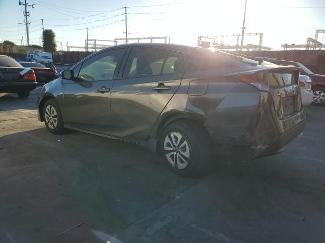 TOYOTA PRIUS 2018 gray  hybrid engine JTDKBRFUXJ3076505 photo #3