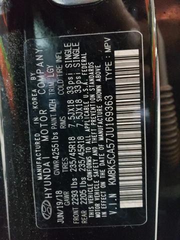2018 HYUNDAI KONA ULTIM - KM8K5CA57JU169363
