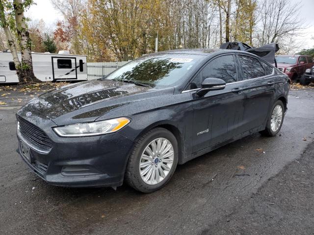 FORD FUSION SE 2016 black  hybrid engine 3FA6P0LU4GR356097 photo #1