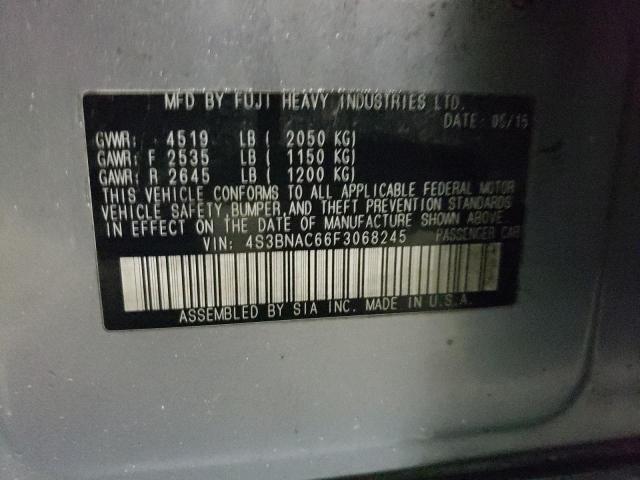 2015 SUBARU LEGACY 2.5 - 4S3BNAC66F3068245