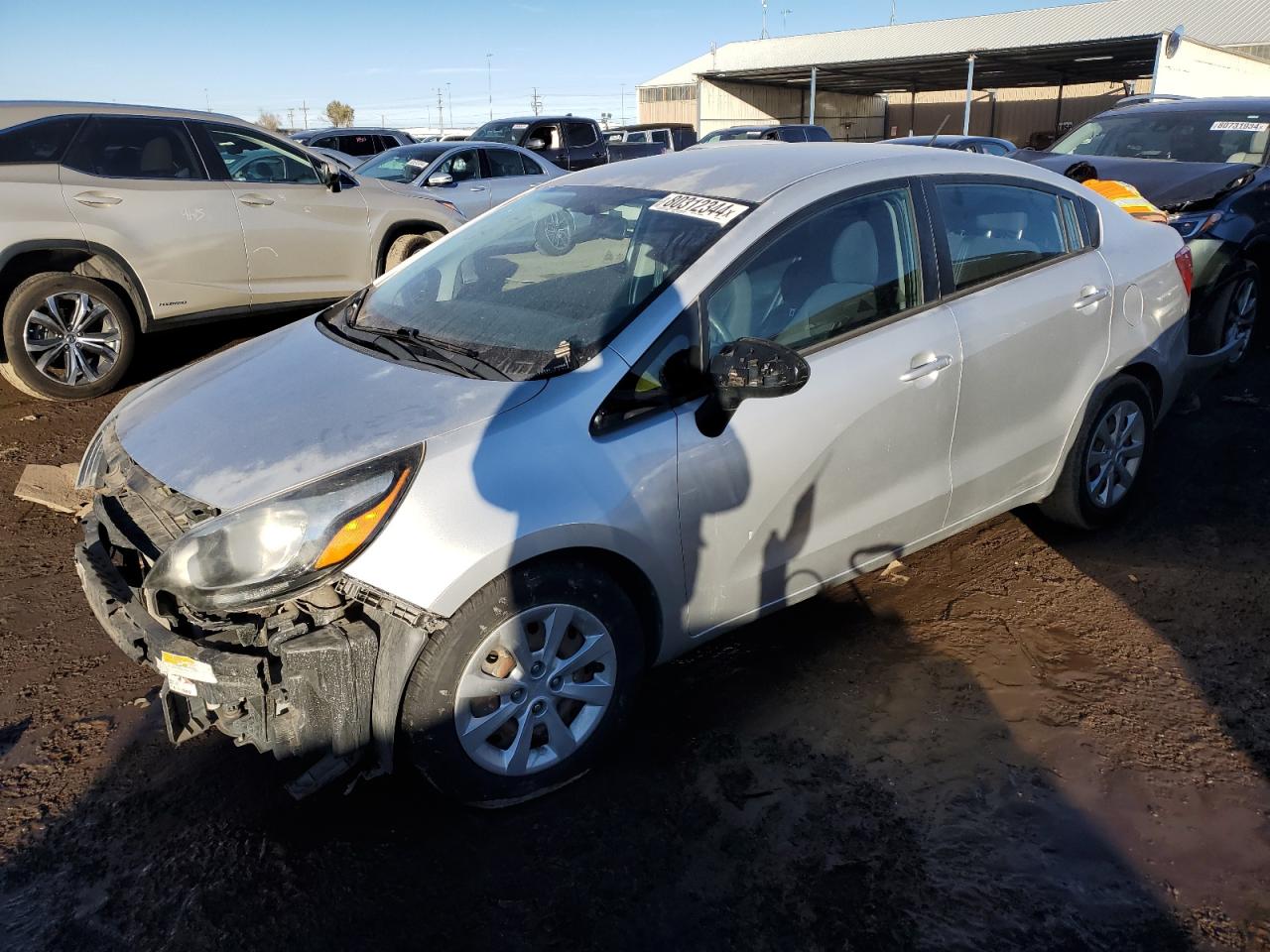 Lot #2989398640 2014 KIA RIO LX