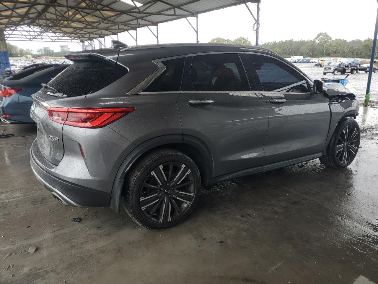 Lot #3034398062 2021 INFINITI QX50 LUXE