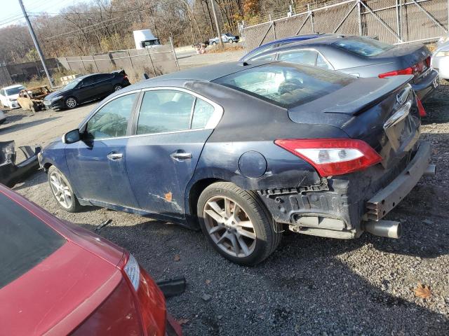 NISSAN MAXIMA S 2009 blue sedan 4d gas 1N4AA51E19C846874 photo #3