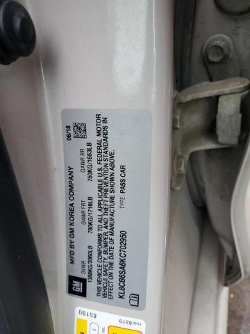 2019 CHEVROLET SPARK LS - KL8CB6SA6KC702950