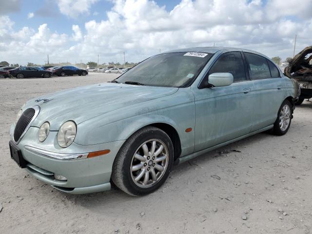 JAGUAR S-TYPE 2001 teal  gas SAJDA01P51GM12659 photo #1