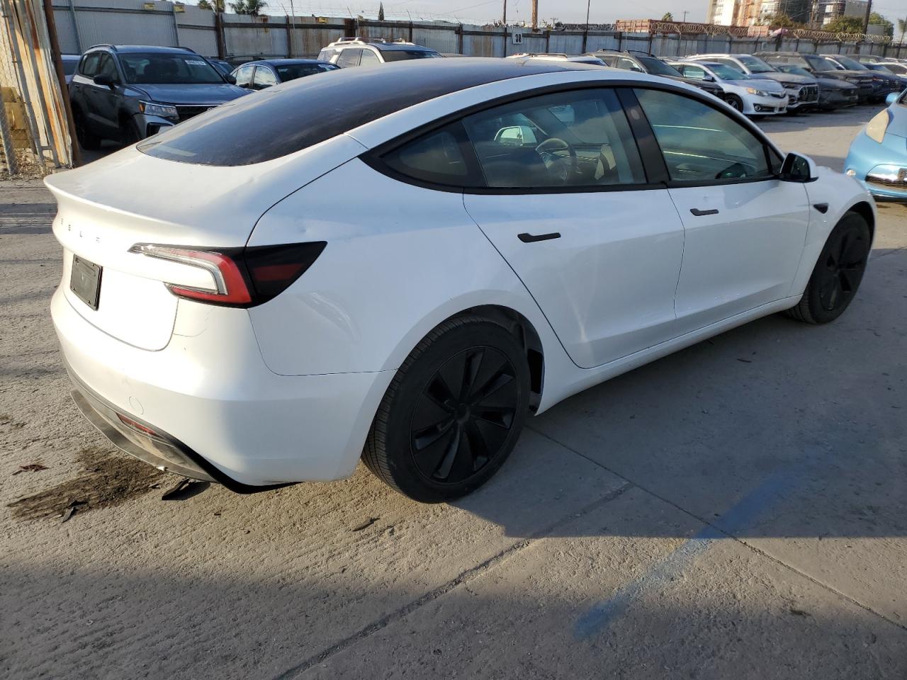 Lot #2988915559 2024 TESLA MODEL 3