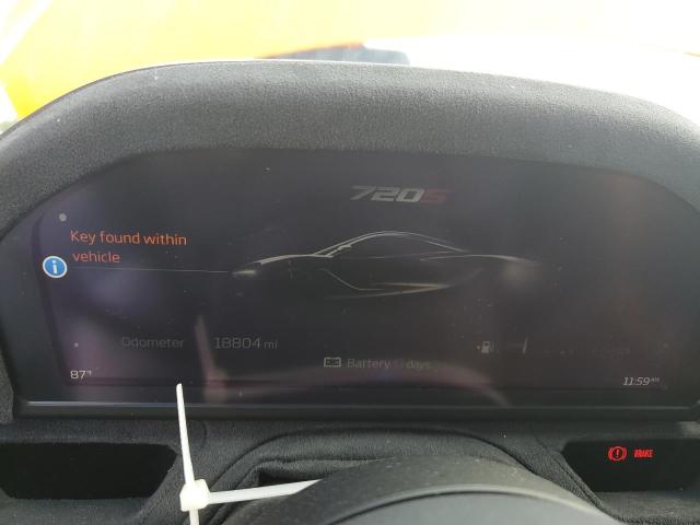 2019 MCLAREN AUTOMOTIVE 720S SBM14DCA9KW003247
