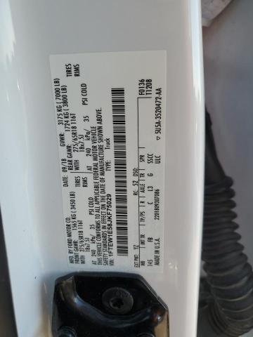2018 FORD F150 SUPER - 1FTEW1E58JKF75029